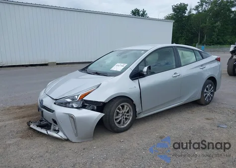 2020 Toyota Prius Le/Xle из США, поврежденный, VIN JTDL9RFU0L3017790